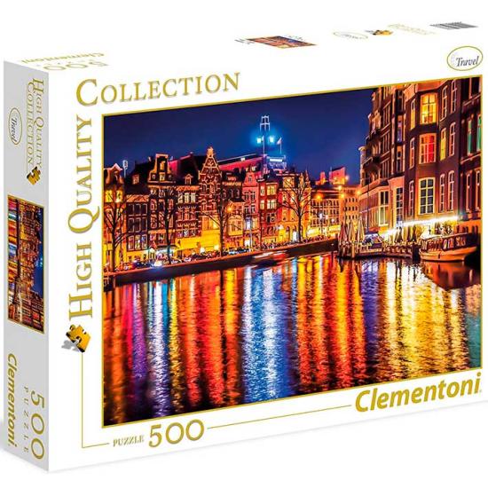 Clementoni Amsterdam Puzzle 500 pièces Clementoni Amsterdam Puzzle 500 pièces