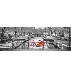 Puzzle Clementoni Vélo à Amsterdam Panorama 1000 Pièces