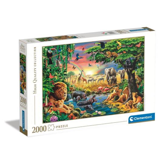 Puzzle Clementoni Animaux Africains 2000 Pieces