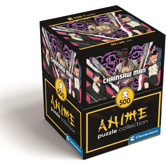 Puzzle Clementoni Anime Cube Chainsaw Man 1 500 Pcs Puzzle Clementoni Anime Cube Chainsaw Man 1 500 Pcs