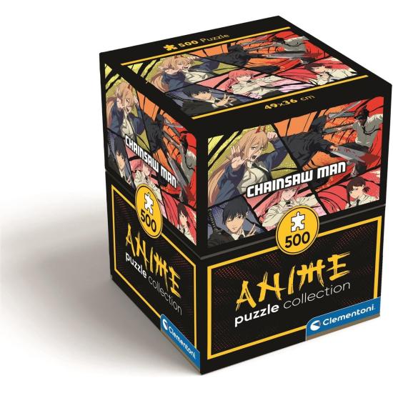 Puzzle Clementoni Anime Cube Chainsaw Man 2 500 Pcs Puzzle Clementoni Anime Cube Chainsaw Man 2 500 Pcs