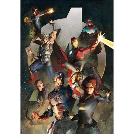 Disney Avengers Anniversaire Clementoni Puzzle 1000 pièces