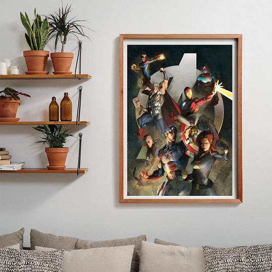 Disney Avengers Anniversaire Clementoni Puzzle 1000 pièces