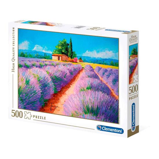 Clementoni Puzzle Parfum Lavande 500 pièces