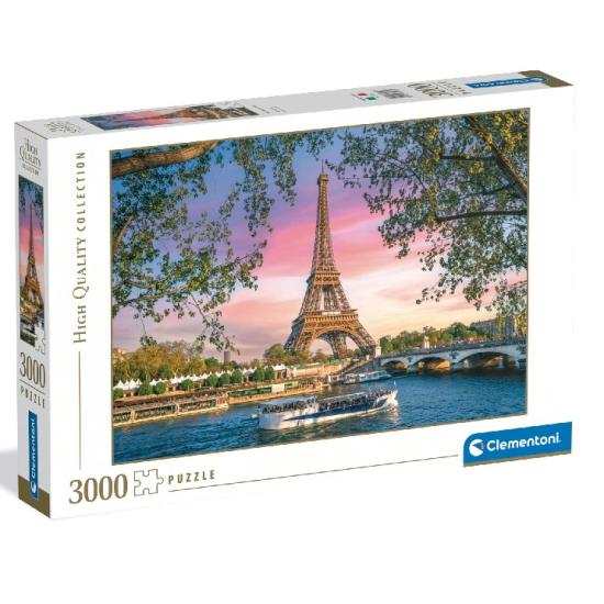 Puzzle Clementoni Coucher de soleil sur la Tour Eiffel à Paris 3