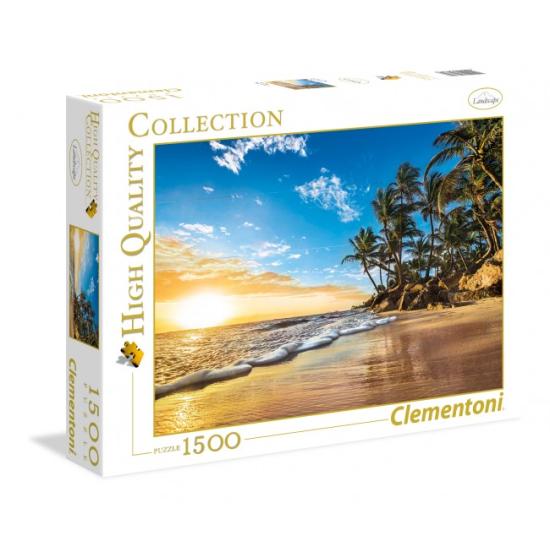 Puzzle Clementoni Coucher de soleil tropical 1500 pièces