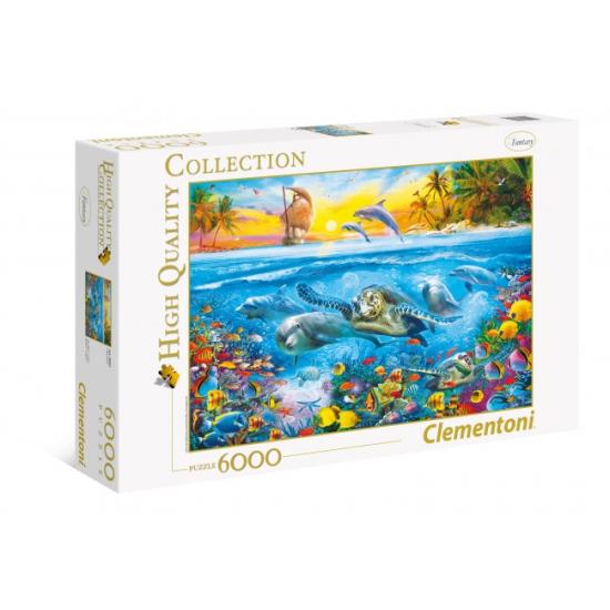 Clementoni Puzzle sous la mer 6000 pièces