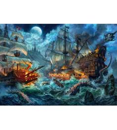 Puzzle Clementoni Pirate Battle 6000 pièces