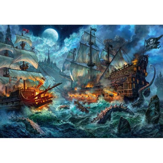 Puzzle Clementoni Pirate Battle 6000 pièces
