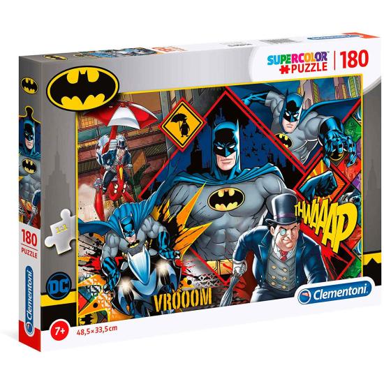Clementoni Batman contre le pingouin Puzzle 180 pièces