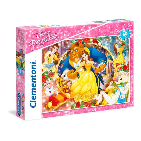 Clementoni La Belle et la Bête Puzzle 60 pièces