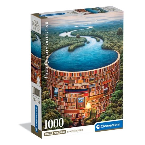 Puzzle Clementoni Bibliodame 1000 pièces