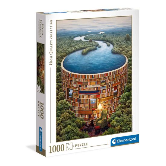 Clementoni Bibliodame Puzzle 1000 pièces