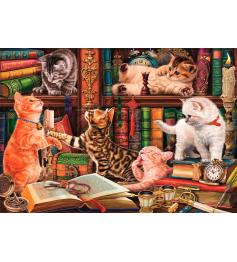 Puzzle Clementoni Moustaches Curieuses 1000 pièces