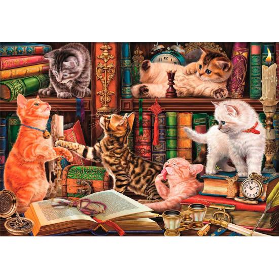 Puzzle Clementoni Moustaches Curieuses 1000 pièces