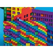 Clementoni Puzzle Colorboom Blocks 500 pièces