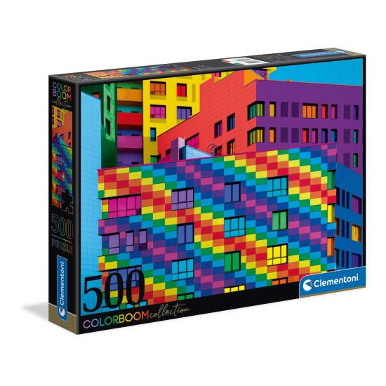 Clementoni Puzzle Colorboom Blocks 500 pièces