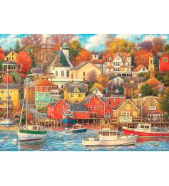 Puzzle Clementoni Bonne Journée au Port 1500 Pièces