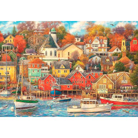 Puzzle Clementoni Bonne Journée au Port 1500 Pièces Puzzle Clementoni Bonne Journée au Port 1500 Pièces