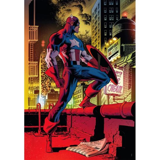 Puzzle Clementoni Captain America 1000 pièces Puzzle Clementoni Captain America 1000 pièces