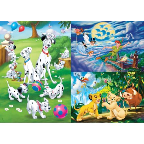 Puzzle Clementoni Disney Classics 3 x 48 pièces