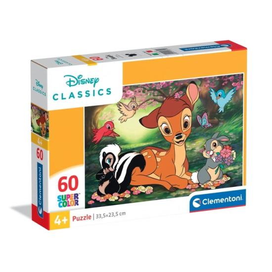 Puzzle Clementoni Les Classiques Disney Bambi 60 pièces