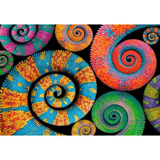 Puzzle Clementoni Queues Bouclées Colorboom 500 pièces Puzzle Clementoni Queues Bouclées Colorboom 500 pièces