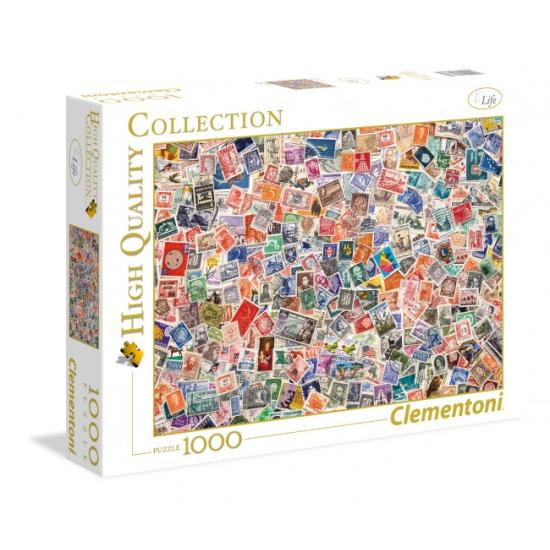 Clementoni Puzzle Stamp Collection 1000 pièces