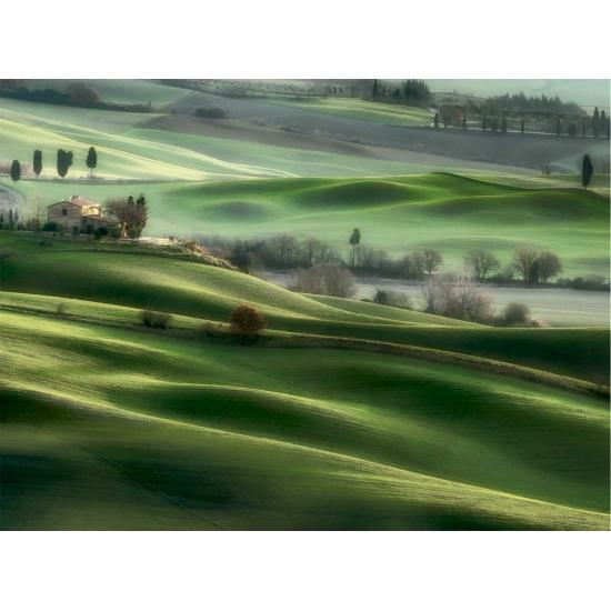 Clementoni Collines de Toscane Puzzle 500 pièces