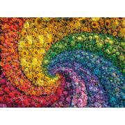 Clementoni ColorBoom Puzzle Fleur Spirale 1000 pièces