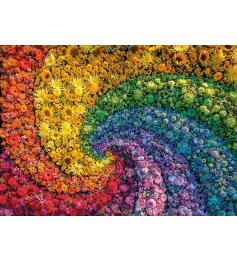 Clementoni ColorBoom Puzzle Fleur Spirale 1000 pièces