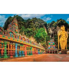 Puzzle Clementoni Grottes Peintes De Batu 1000 pièces