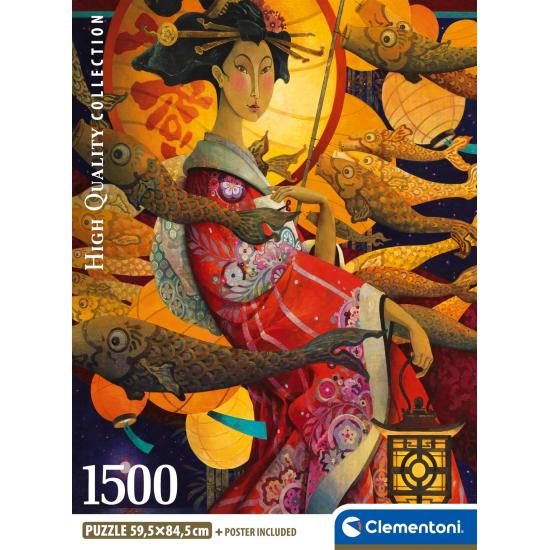 Puzzle Clementoni Danse Koinobori 1500 pièces