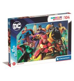 Clementoni DC Comics Puzzle 104 pièces