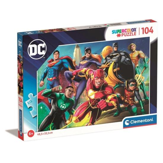 Clementoni DC Comics Puzzle 104 pièces