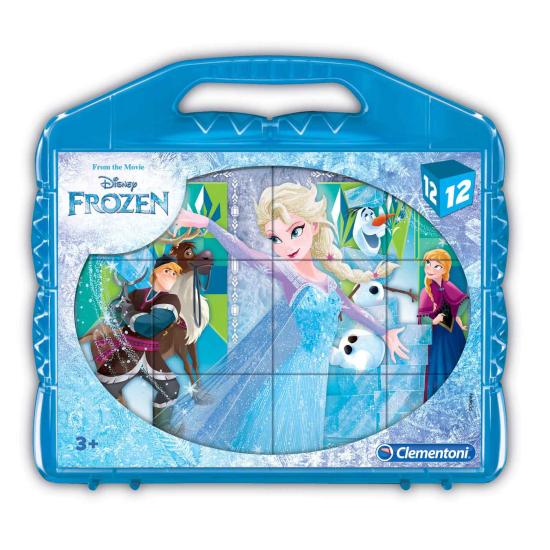 Clementoni Puzzle Cube La Reine des Neiges 12 pièces
