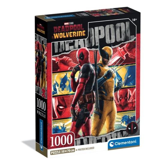 Puzzle Clementoni Deadpool de 1000 pcs