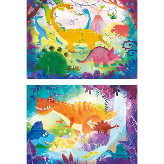 Puzzle Clementoni Dinosaures 2 x 20 pièces
