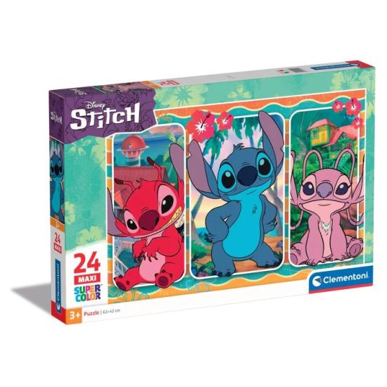 Puzzle Clementoni Disney Stitch Maxi 24 pièces Puzzle Clementoni Disney Stitch Maxi 24 pièces