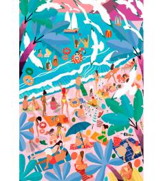 Puzzle Clementoni Dimanche à la Plage 1000 pcs