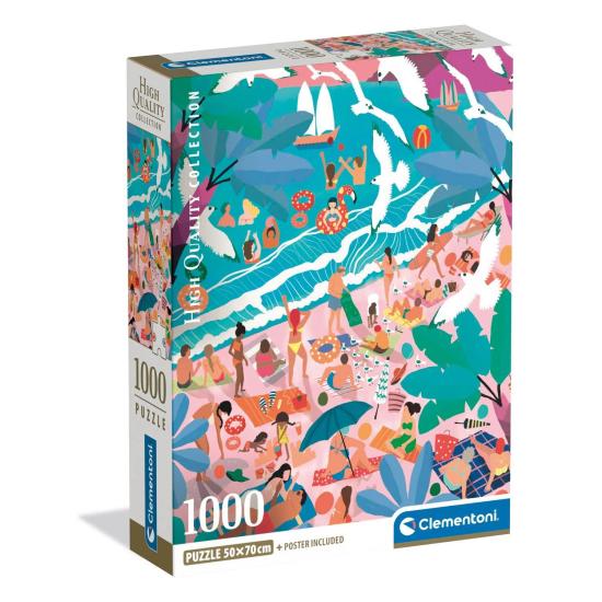 Puzzle Clementoni Dimanche à la Plage 1000 pcs