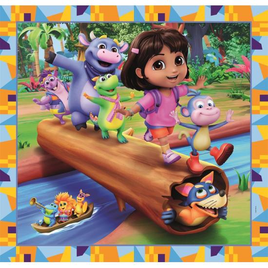 Puzzle Clementoni Dora 3 x 48 pièces Puzzle Clementoni Dora 3 x 48 pièces
