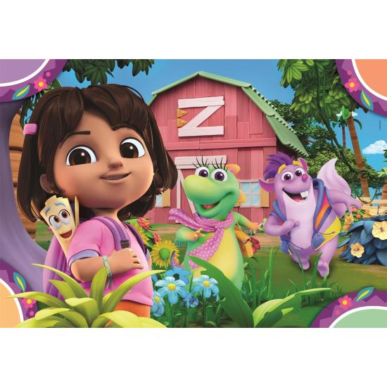 Puzzle Clementoni Dora 2 x 20 pièces Puzzle Clementoni Dora 2 x 20 pièces