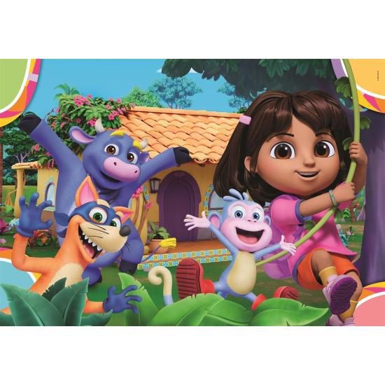 Puzzle Clementoni Dora 2 x 20 pièces Puzzle Clementoni Dora 2 x 20 pièces
