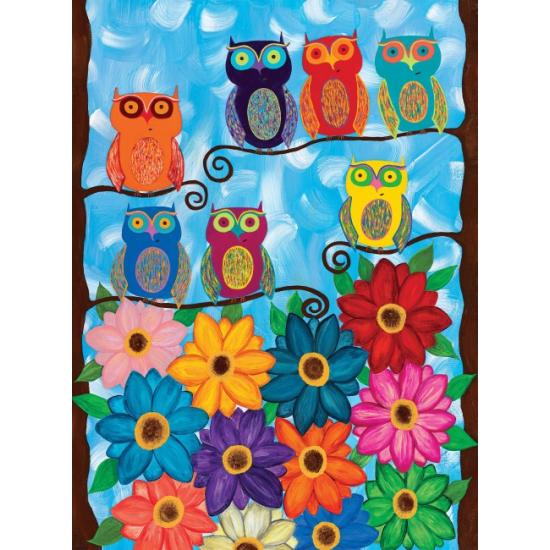 Puzzle Clementoni Sweet Owls 500 pièces