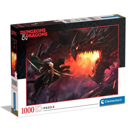 Clementoni Donjons et Dragons 3 Puzzle 1000 pièces