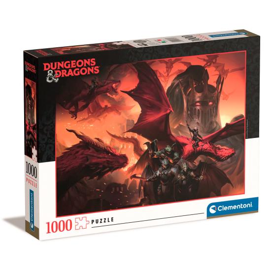 Clementoni Donjons et Dragons Puzzle 1000 pièces