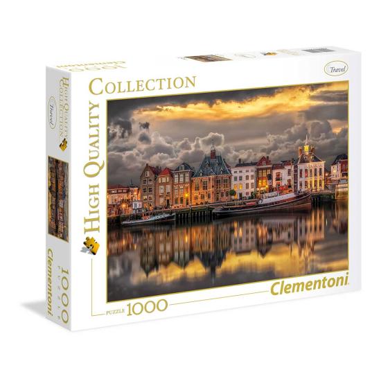 Clementoni Dutch Dreamworld Puzzle 1000 pièces