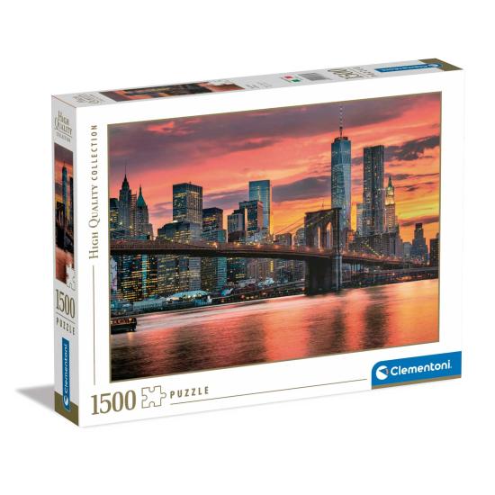 Clementoni East River au crépuscule Puzzle 1500 pièces