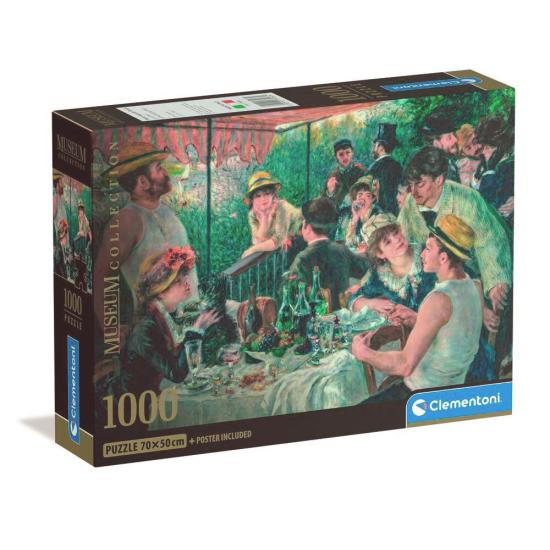 Puzzle Clementoni Le déjeuner des rameurs 1000 pcs